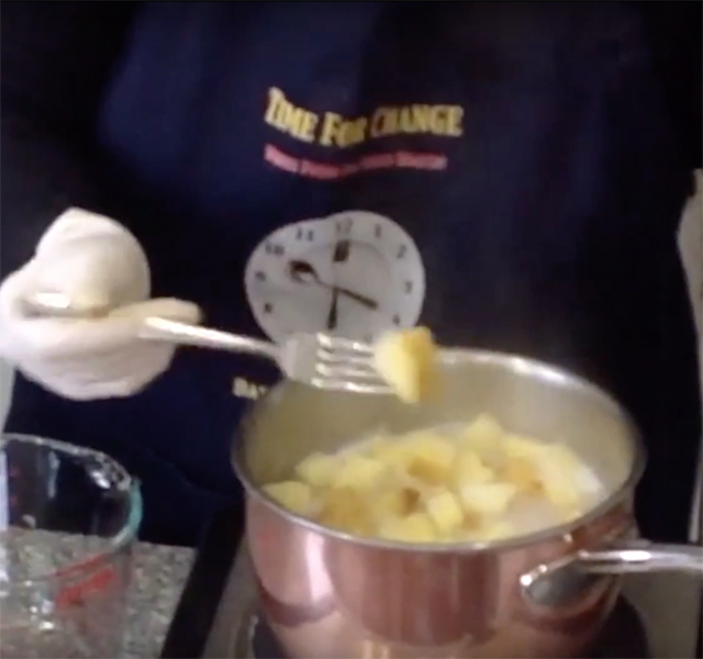 4Boil potatoes until fork tender Time For Change Kitchen